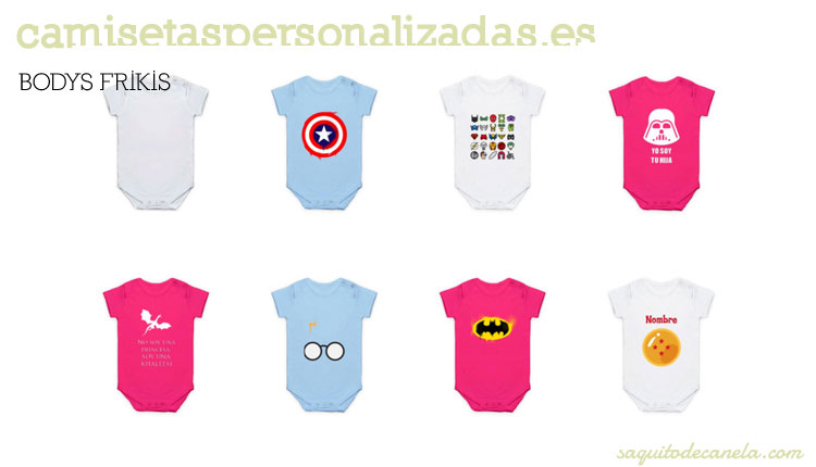 bodys de bebés personalizados