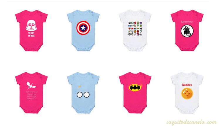 bodys de bebés personalizados