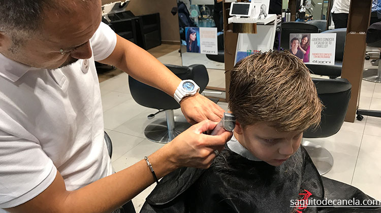 cortar el pelo