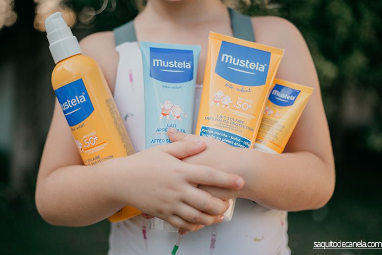 cremas Mustela para el sol