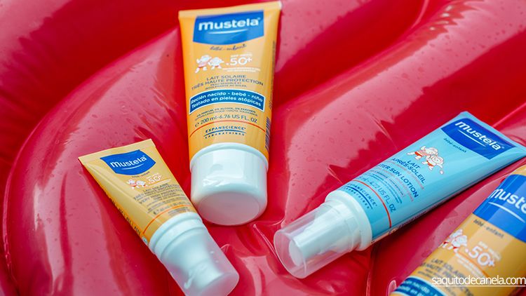 cremas Mustela para el sol