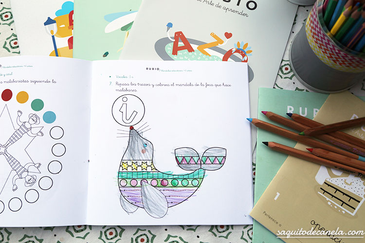 cuadernillos rubios mandalas