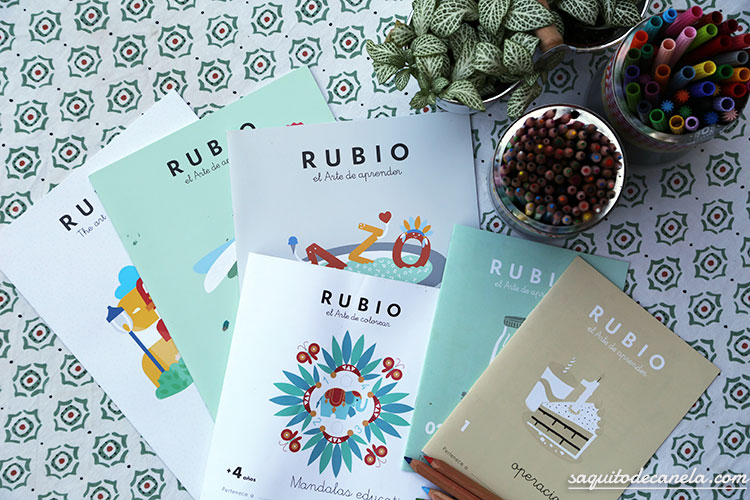 cuadernillos rubios mandalas