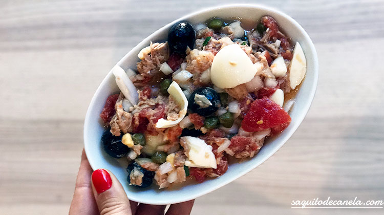 ensalada fresca de atún