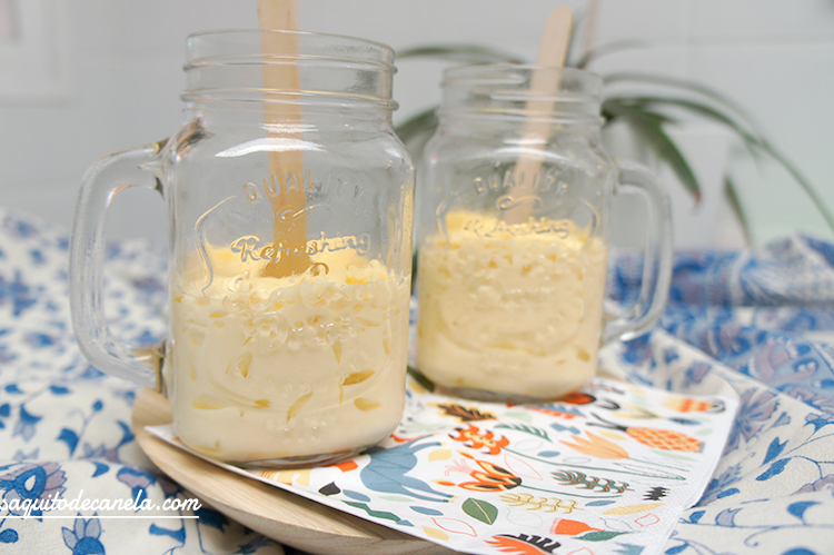 Flan de huevo en microondas