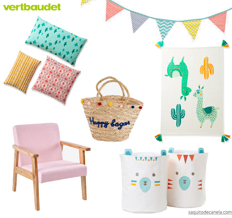 habitaciones de primavera Vertbaudet