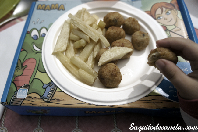 Entretenimiento comida niños