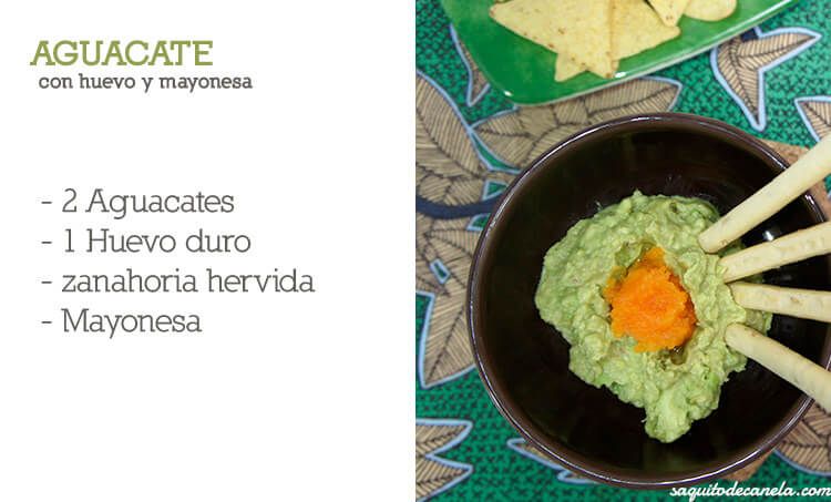 Recetas fáciles de aguacate para niños