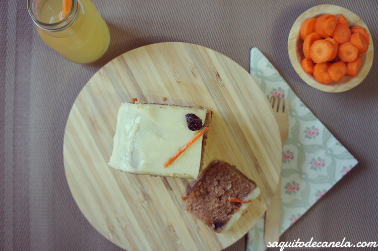 receta tarta de zanahoria fácil