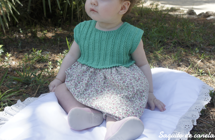 vestido de punto verde 2