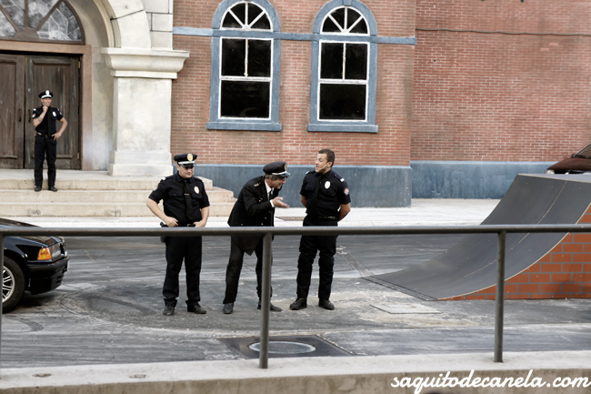 Viajar con niños Parque Warner Madrid